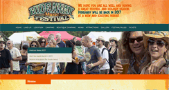 Desktop Screenshot of hideawayfestival.com